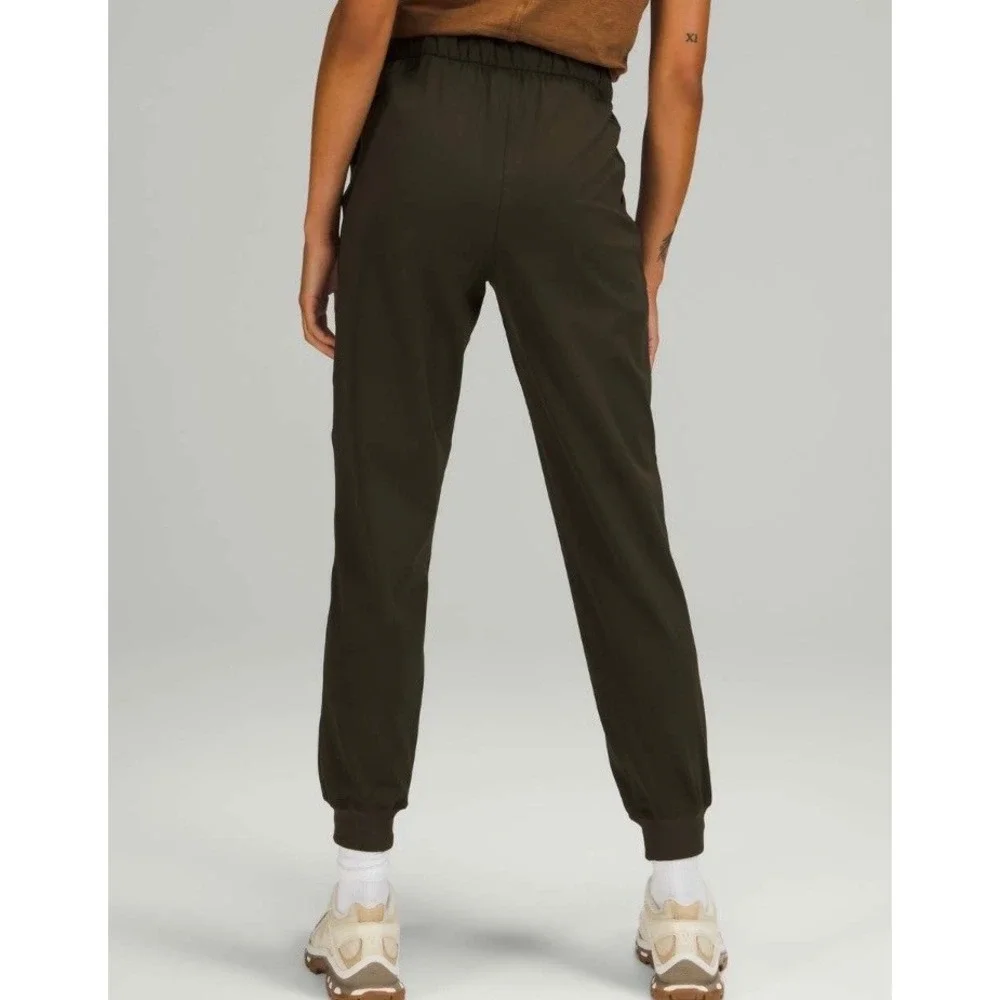 Lululemon Stretch High-Rise Jogger Dark Olive Green Size 4 LW5CV4S Pants